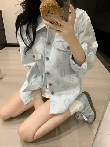 Louis Vuitton Tyler Monogram Denim Jacket in Dubai