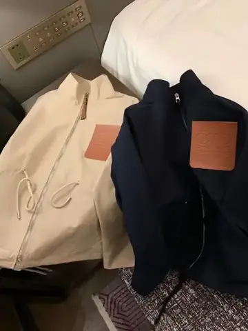 Loewe Anagram patch zip jackets in Dubai